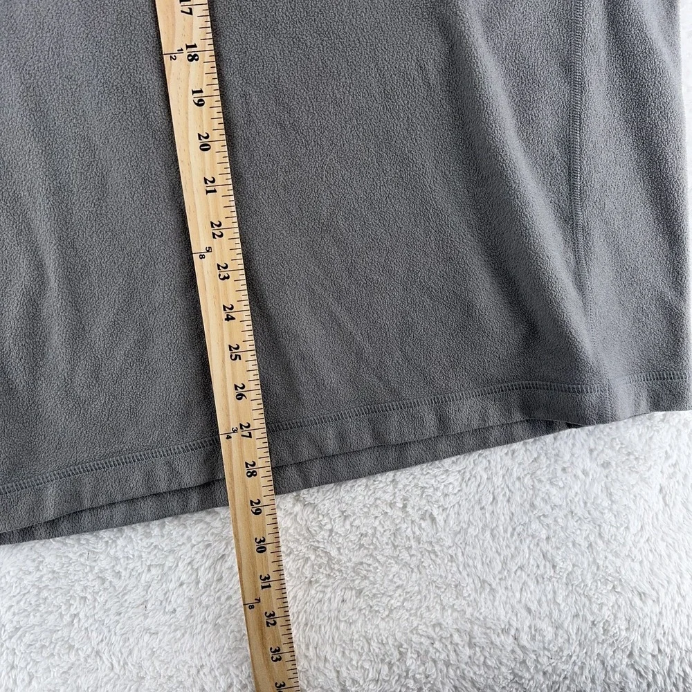 Patagonia Fleece Quarter‎ Zip Sweater Mens XL Gray Pullover Jacket